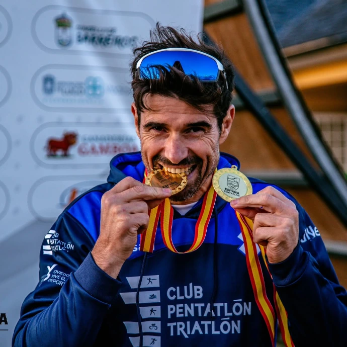 Martín Navarro atleta embajador de Vitality 95