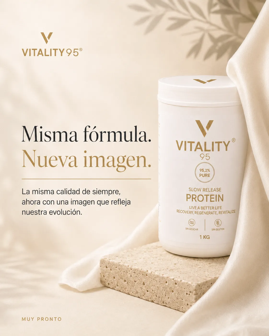 PROTEINA VITALITY 95,  sin azúcar, sin glten, fórmula patentada, 95% de pureza.webp